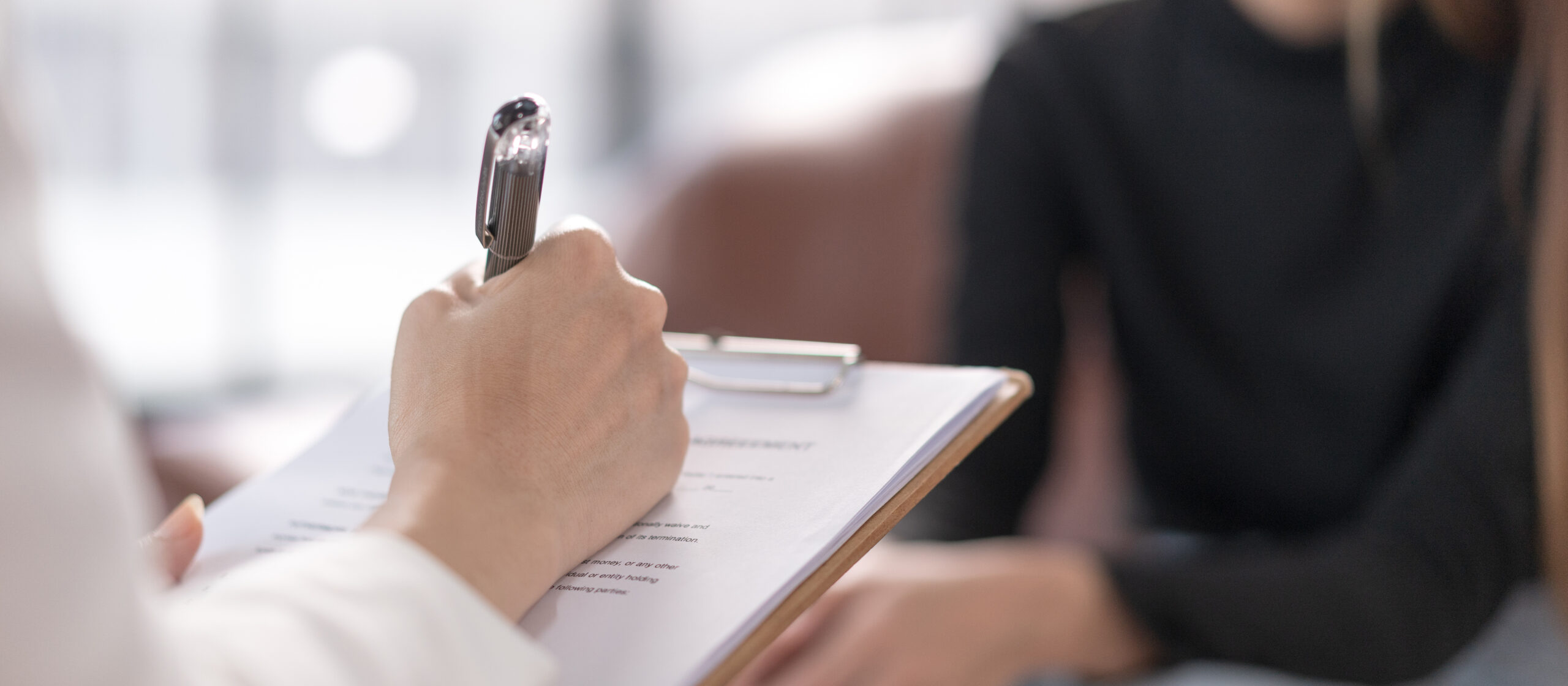 Young asian woman with mental health problem meet psychologist to consult and mental therapy. Psychology and mental therapy concept